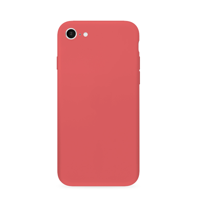 SYphone Silicone kryt pro iPhone 7:8:SE2,3 (Červená)